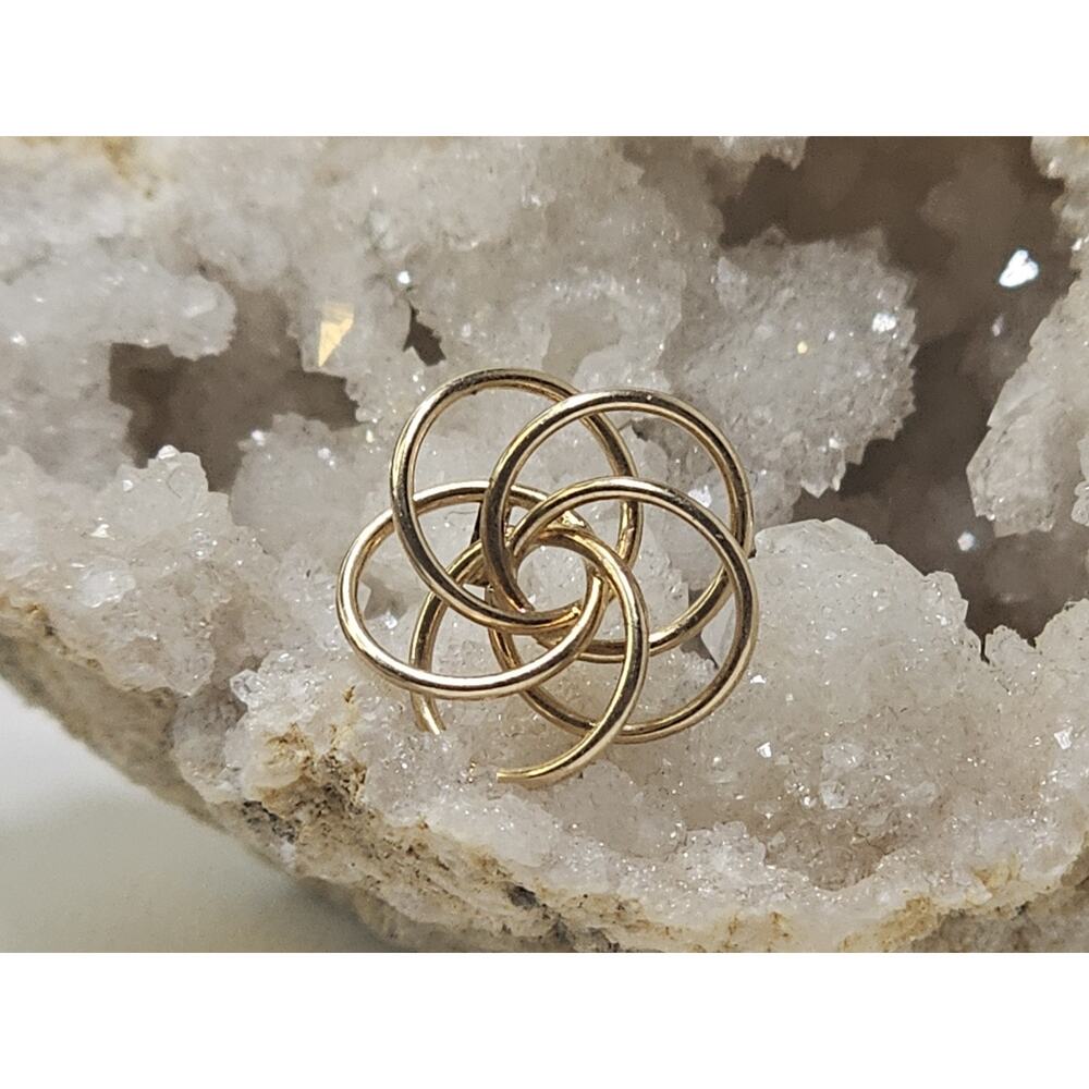Delicate / Light 14K Yellow Gold Charm / Pendant / Jacket / Thing